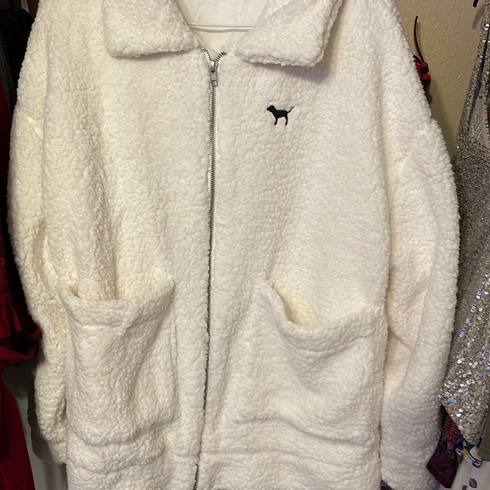 PINK White Sherpa